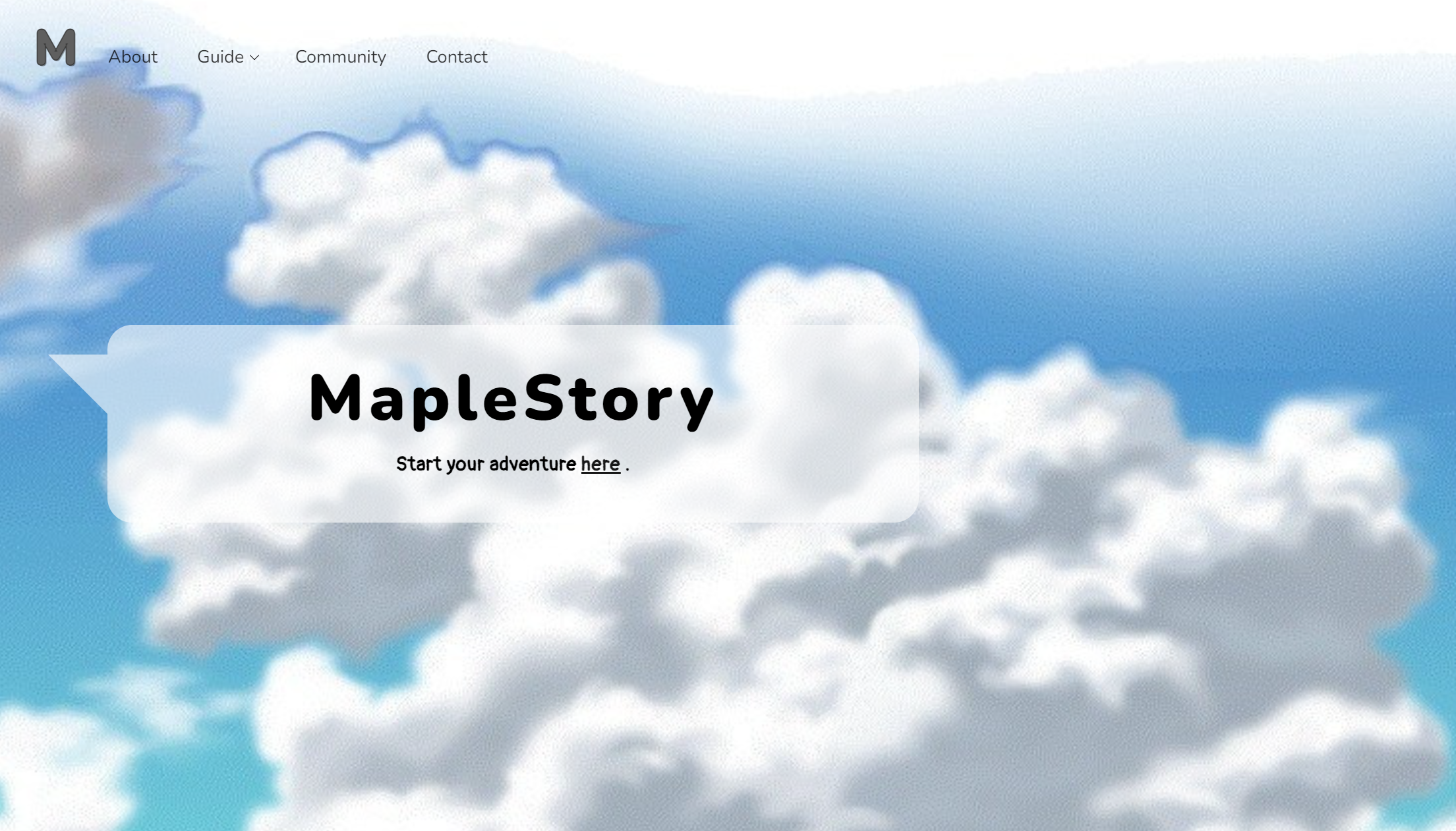 MyMaplestory screenshot